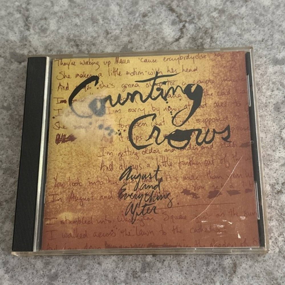 August & Everything‎ after by Counting Crows (CD, 1993)